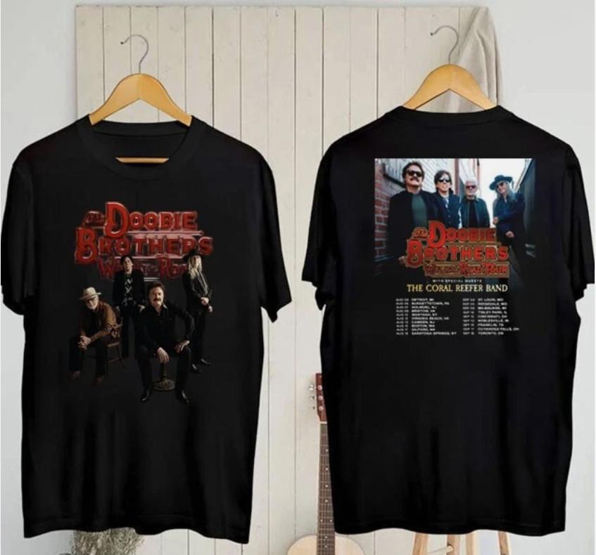 The Doobie Brothers Walk This Road Tour 2025 Concert T-Shirt