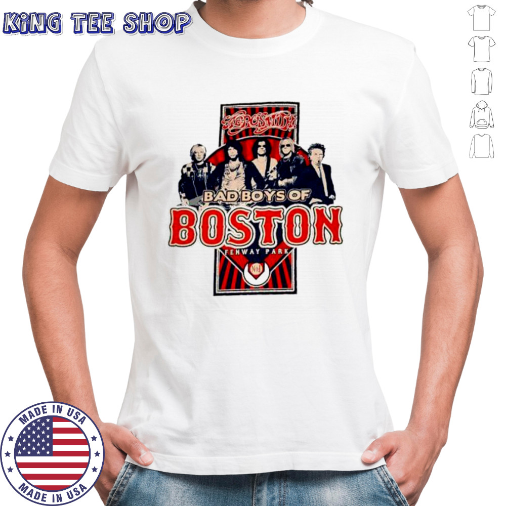 Aerosmith 2010 Fenway Park Boston Tour shirt