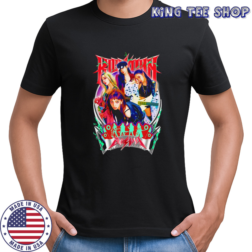 Aespa metal graphic shirt
