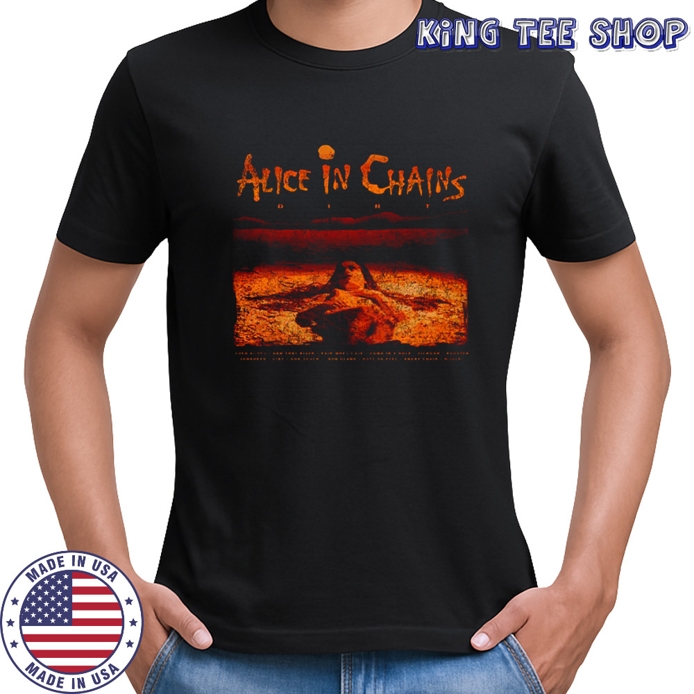 Alice In Chains Dirt Tracklist T-Shirt