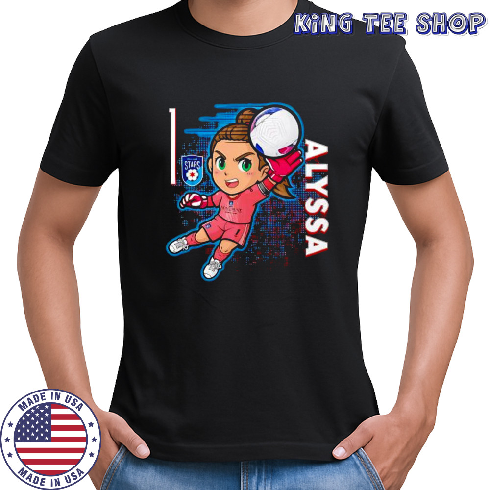 Alyssa Naeher Chicago Red Stars cartoon shirt