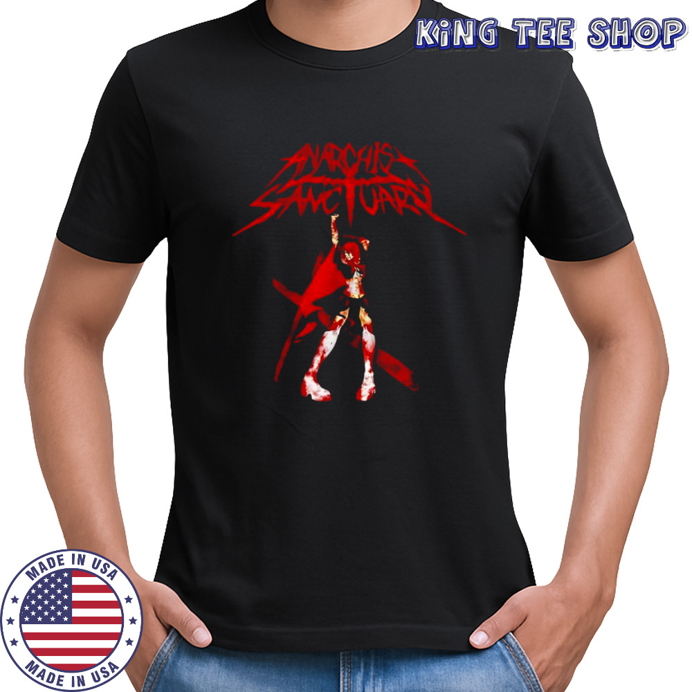 Anarchist Sanctuary The Skull shirt