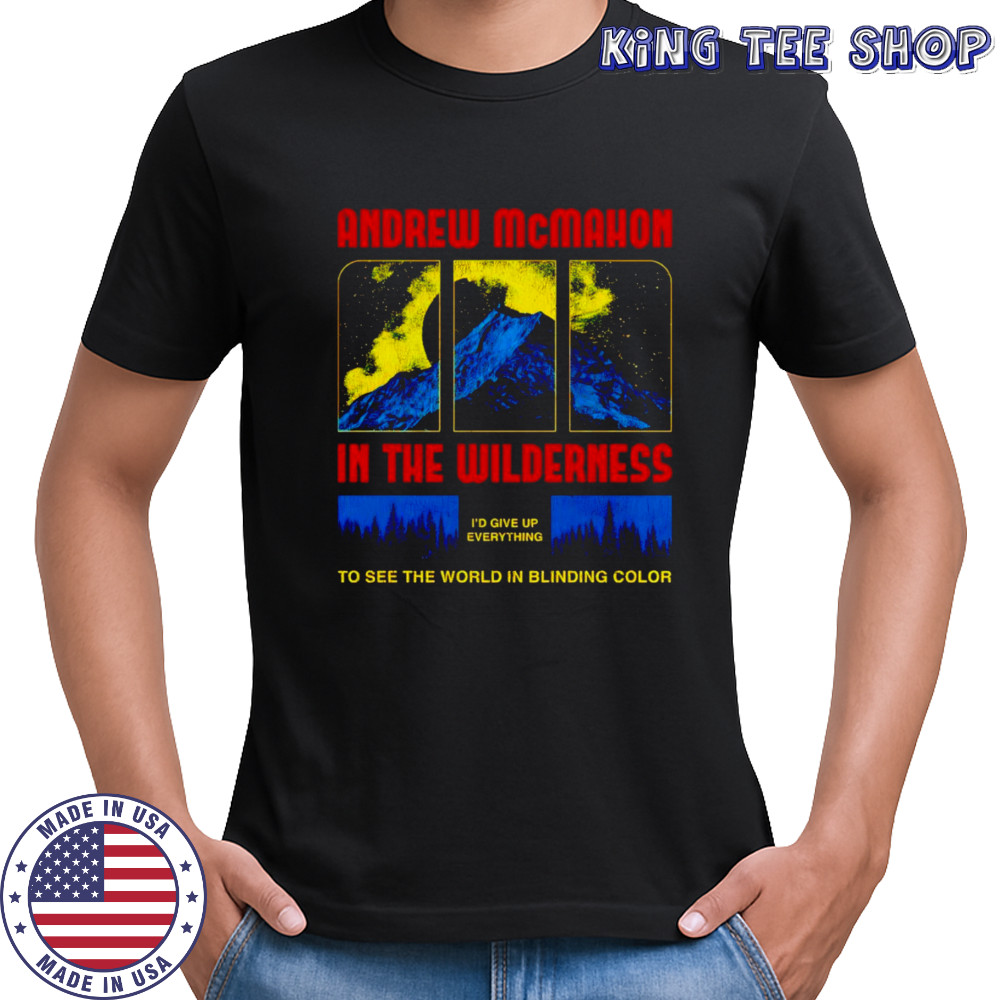 Andrew McMahon mountain shirt