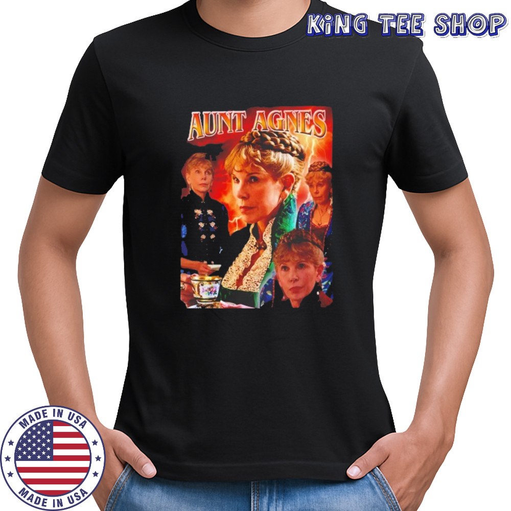 Annoyed Aunt Agnes the Gilded Age graphic shirt