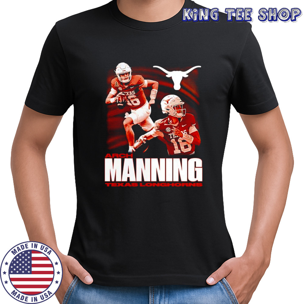 Arch Manning Texas Longhorns football graphic shirt