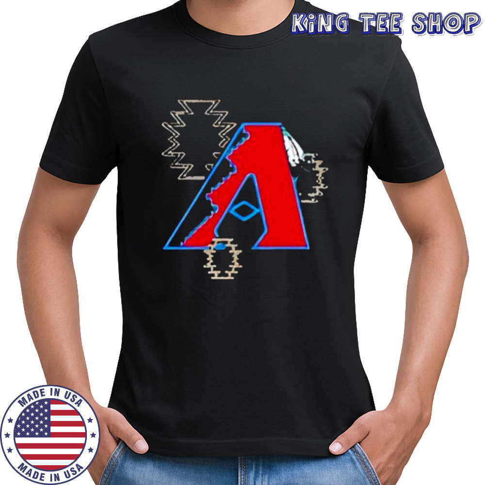 Arizona Diamondbacks logo stylized shirt