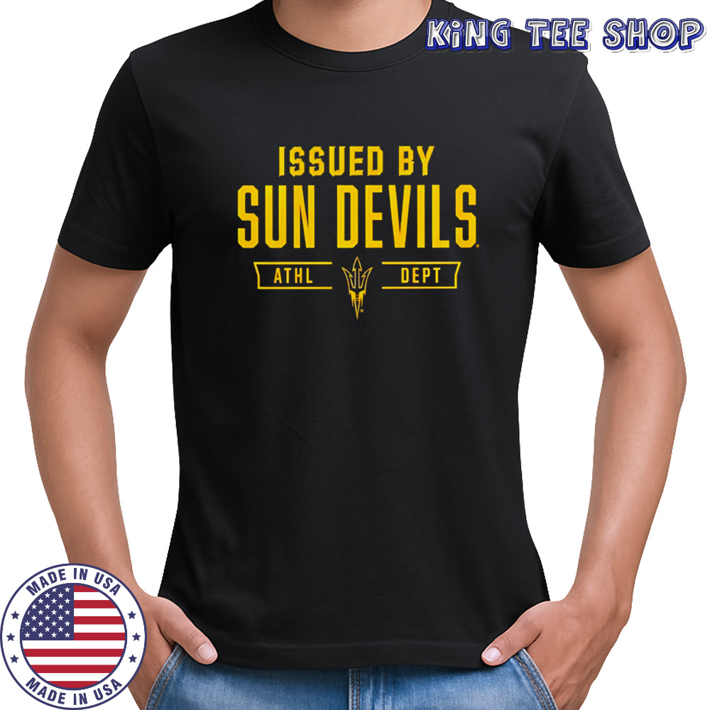 Arizona State Sun Devils issued by Sun Devils Athletic Department shirt