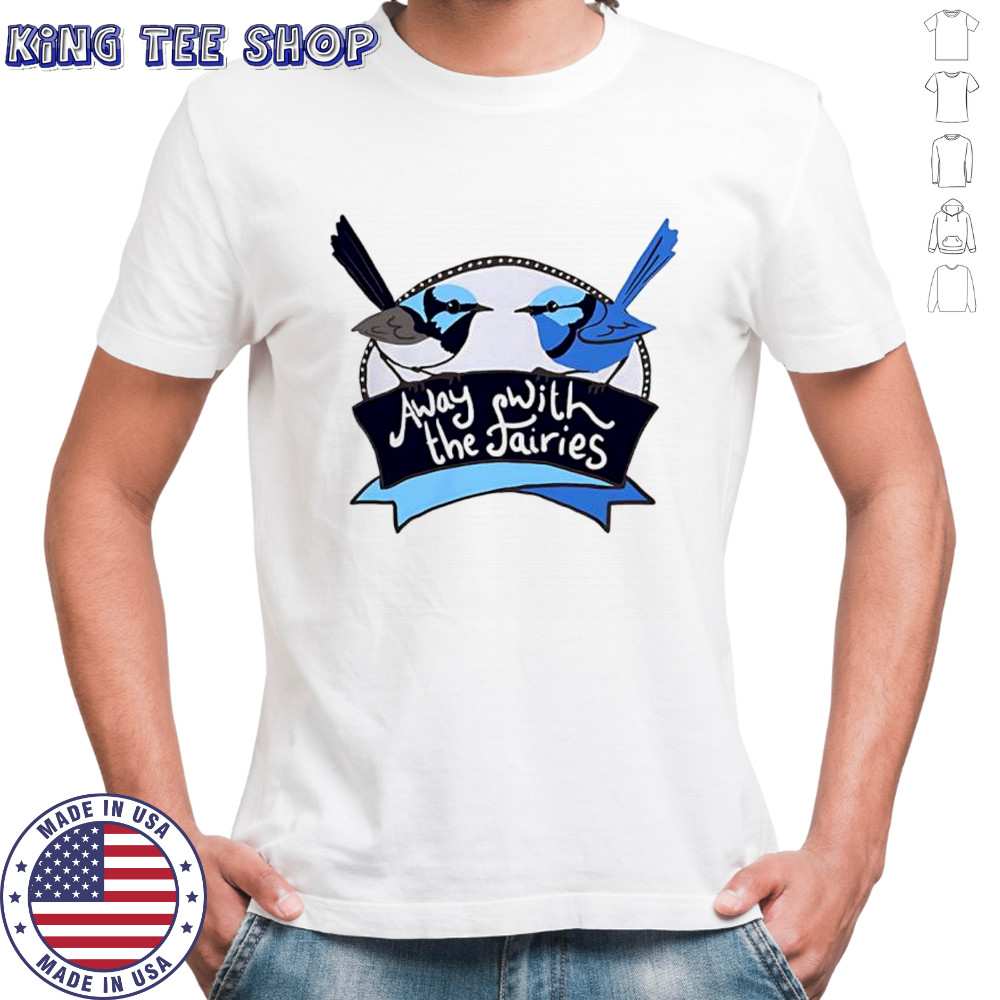 Away with the Fairies logo shirt