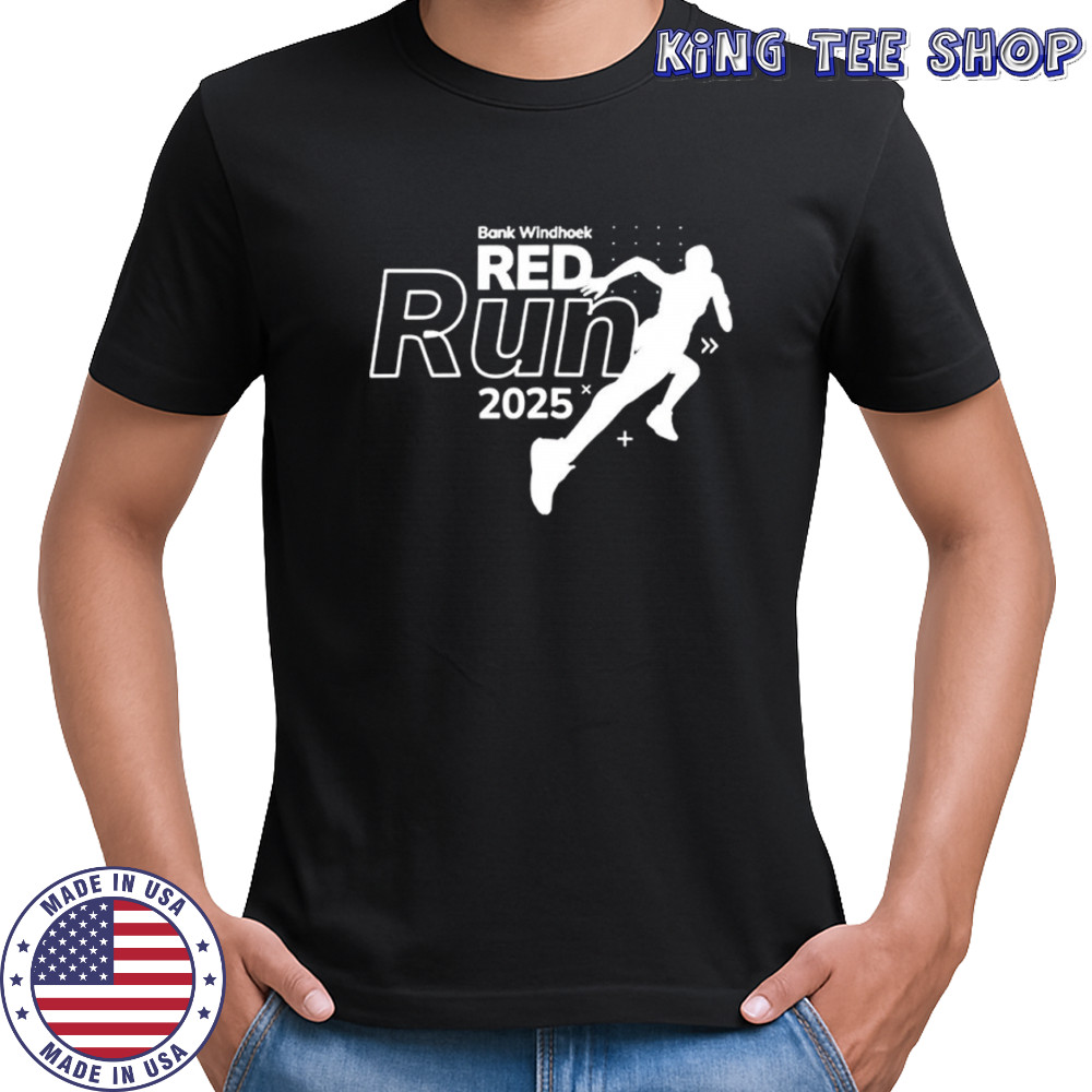 Bank Windhoek red run 2025 shirt