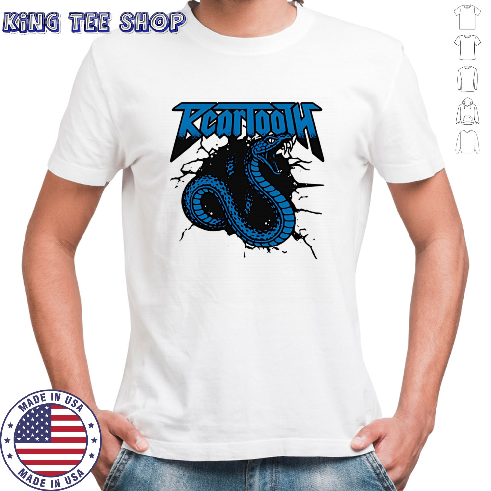 Beartooth blue snake shirt