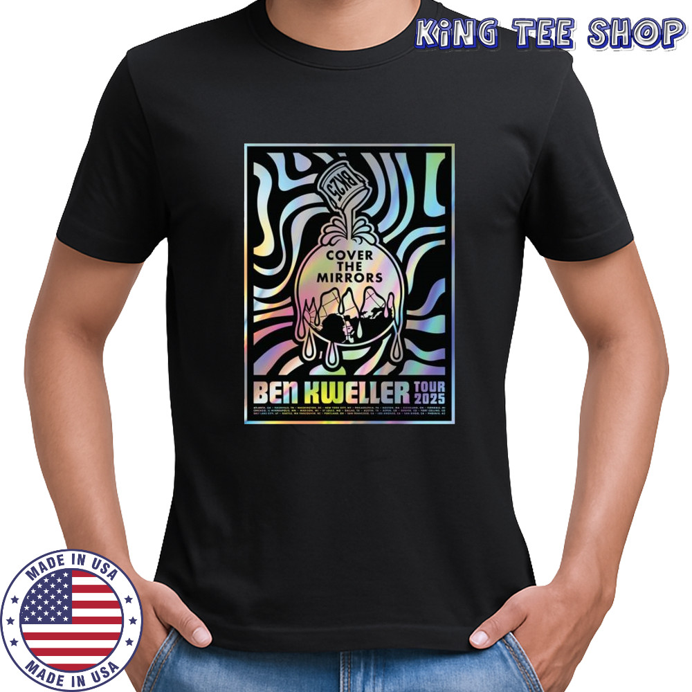 Ben Kweller Cover The Mirrors Tour 2025 Shirt
