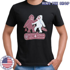 Bigfoot vs Yeti Ultimate Throwdown shirt