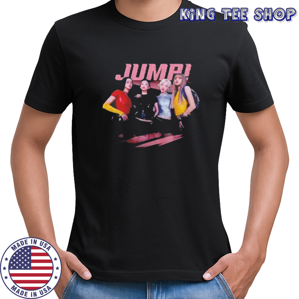 Blackpink jump photo shirt
