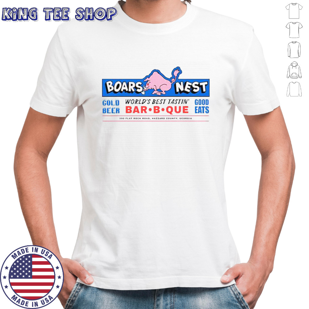 Boars Nest World’s Best Tastin’ Bar B Que T-Shirt
