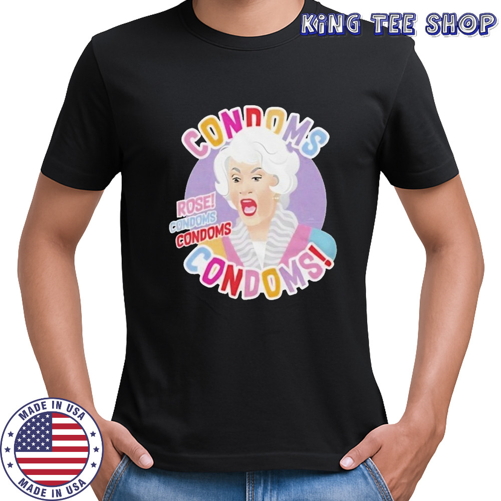 Bold Condoms Rose T-shirt