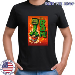 BOM! Minecraft style Pixel Art T-Shirt