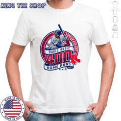 Boston Red Sox Legend David Ortiz 400 Home Runs shirt