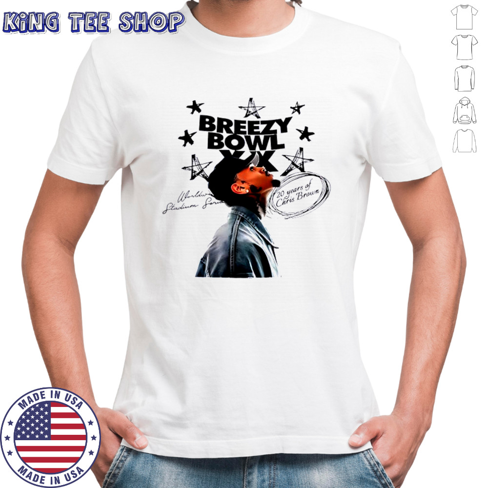 Breezy Bowl XX 20 years of Chris Brown shirt
