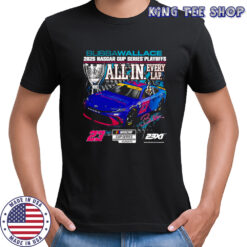 Bubba Wallace 23XI Racing 2025 NASCAR Cup Series Playoffs Columbia shirt