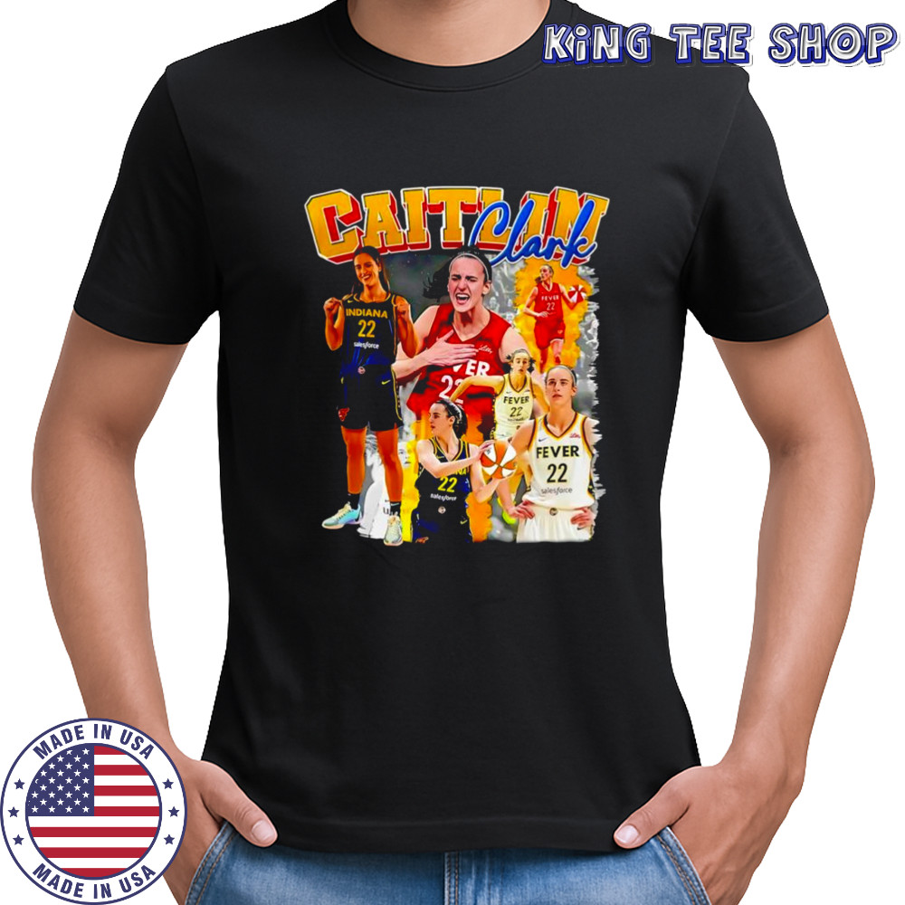 Caitlin Clark Fever basketball graphic shirt