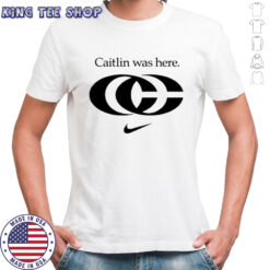 Caitlin Clark Was Here Nike T-shirt