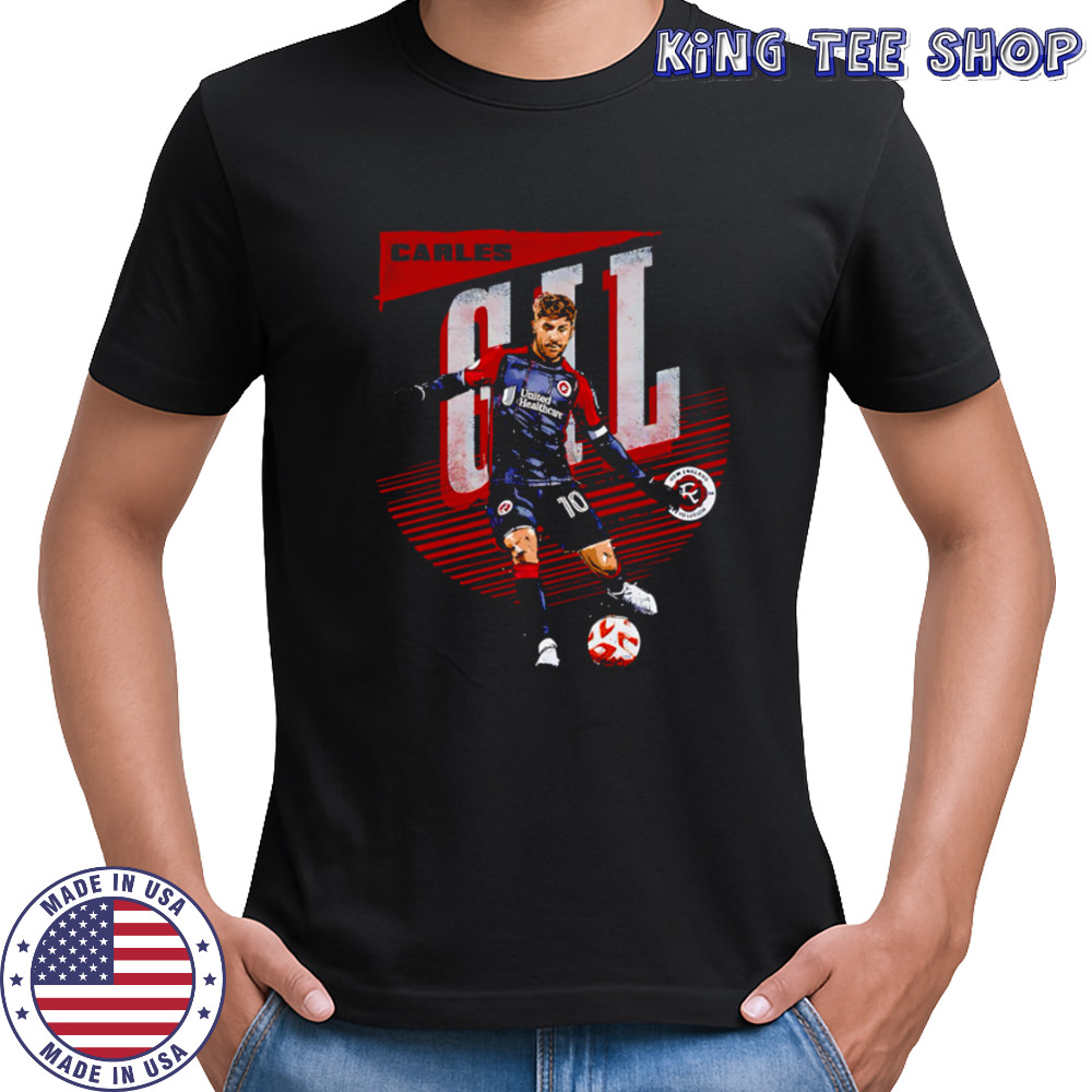Carles Gil New England Revolution Highlighter classic shirt
