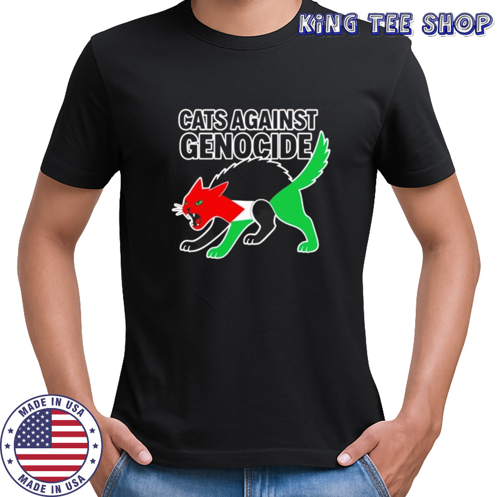 Cats Against Genocide shirt