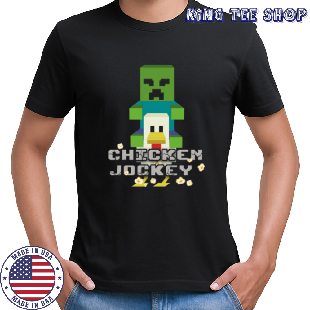 Chicken Jockey - Minecraft T-Shirt