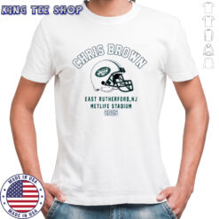Chris Brown Breezy Bowl XX Tour 2025 New York Jets Shirt
