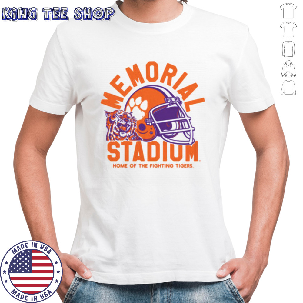 Clemson 55th Anniversary Tiger Paw Football Ringer Shirt