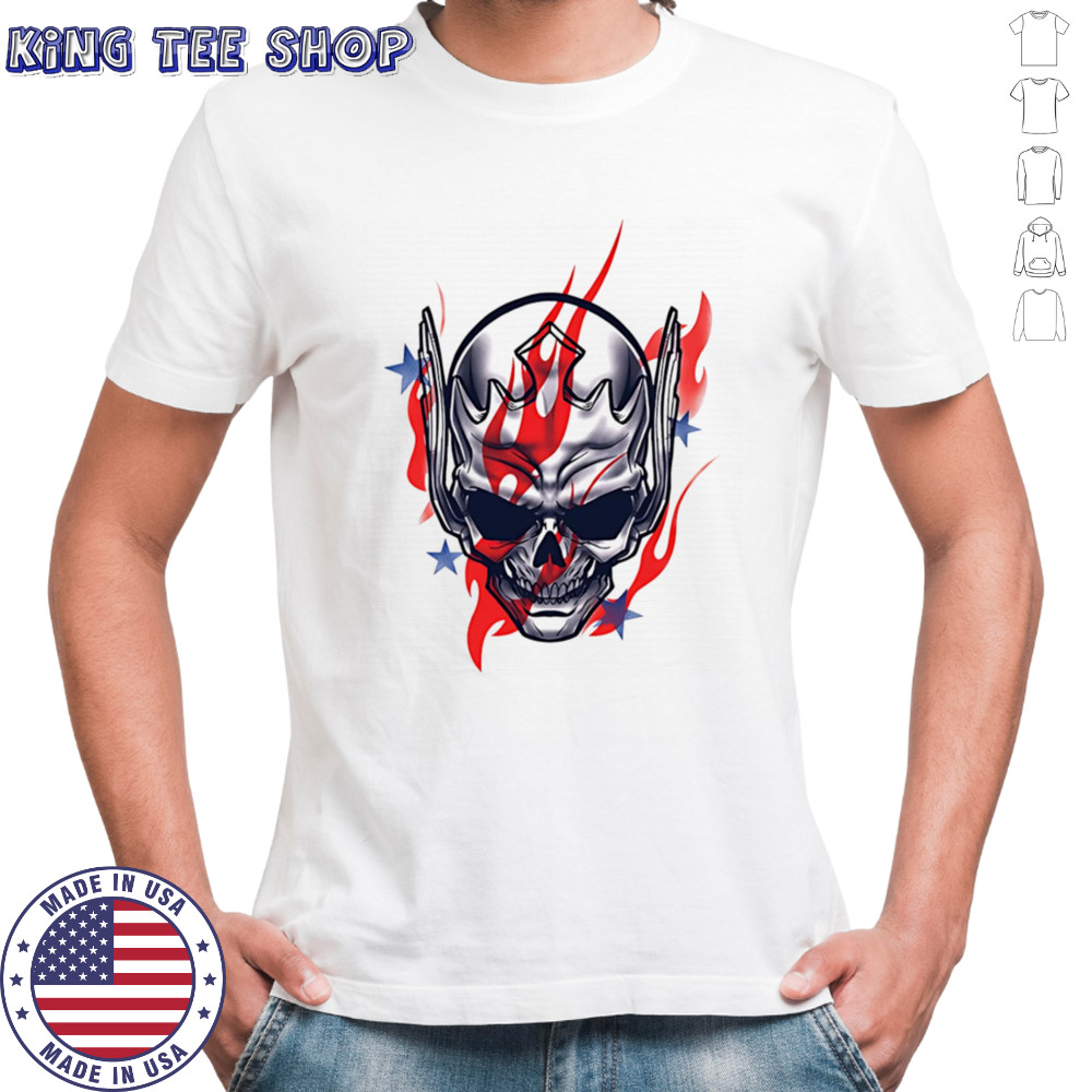 Cody Rhodes American nightmare skull stars shirt