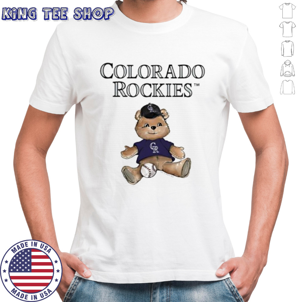 Colorado Rockies Teddy Bear shirt