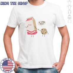 Cookie Loves Milk T-shirt