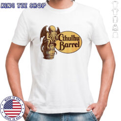 Cthulhu Barrel Cracker Barrel logo shirt
