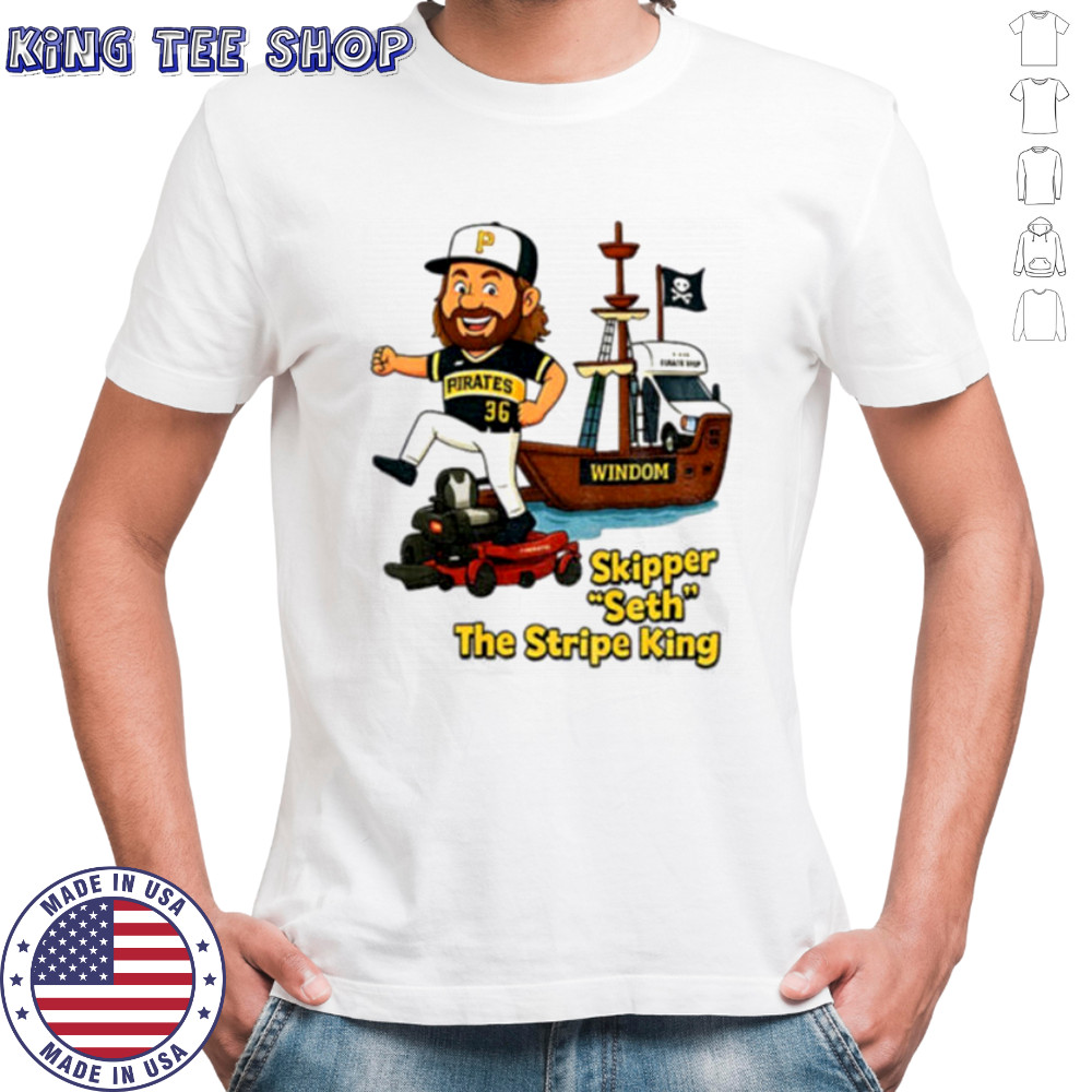 Dauri Moreta Pittsburgh Pirates Windom skipper seth the stripe king shirt