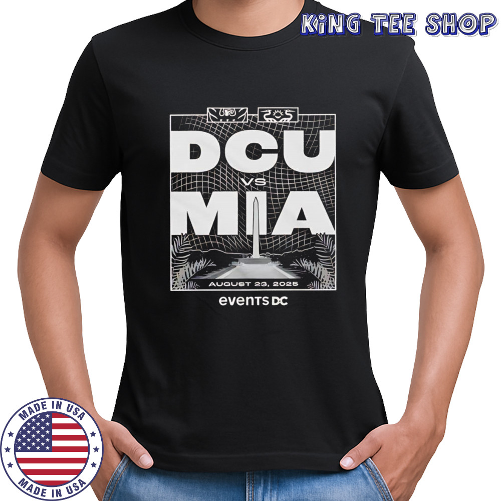 DCU vs MIA August 23 2025 shirt