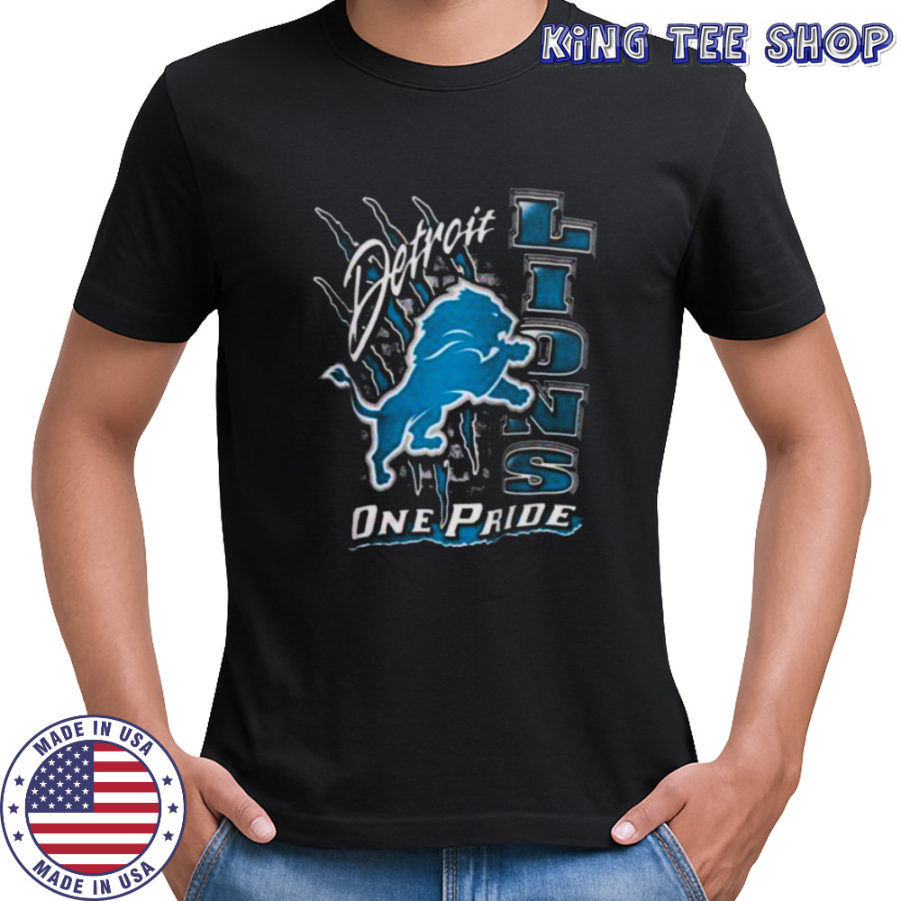 Detroit Lions One Pride Vintage Shirt
