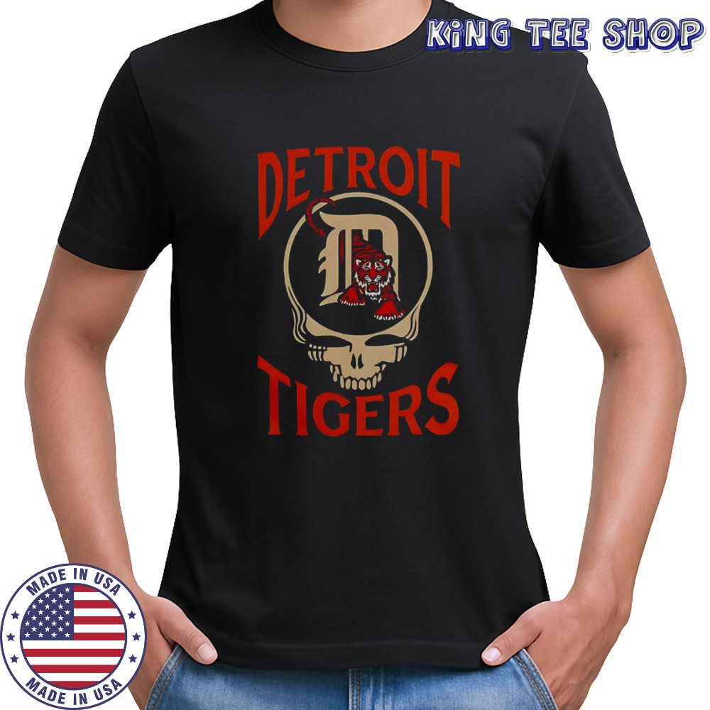Detroit Tigers X Grateful Dead 2025 T-Shirt