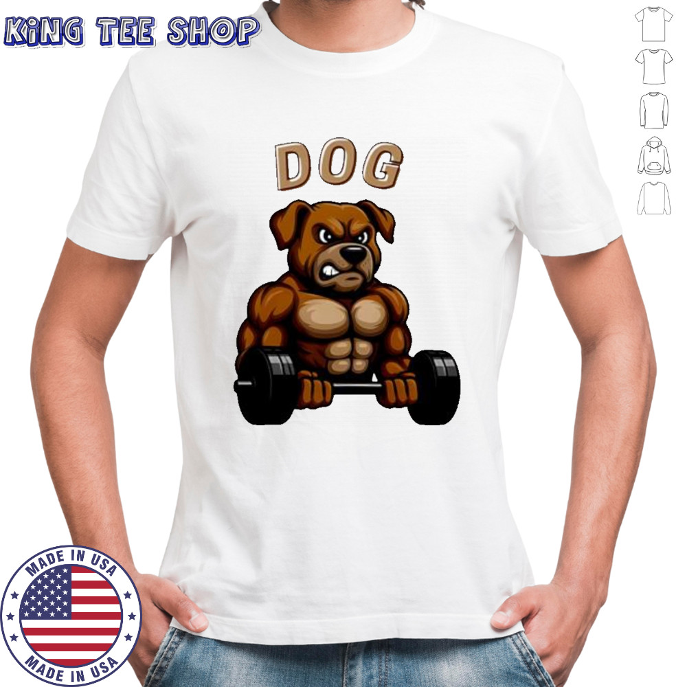 Dog Gym Weightlifting shirt