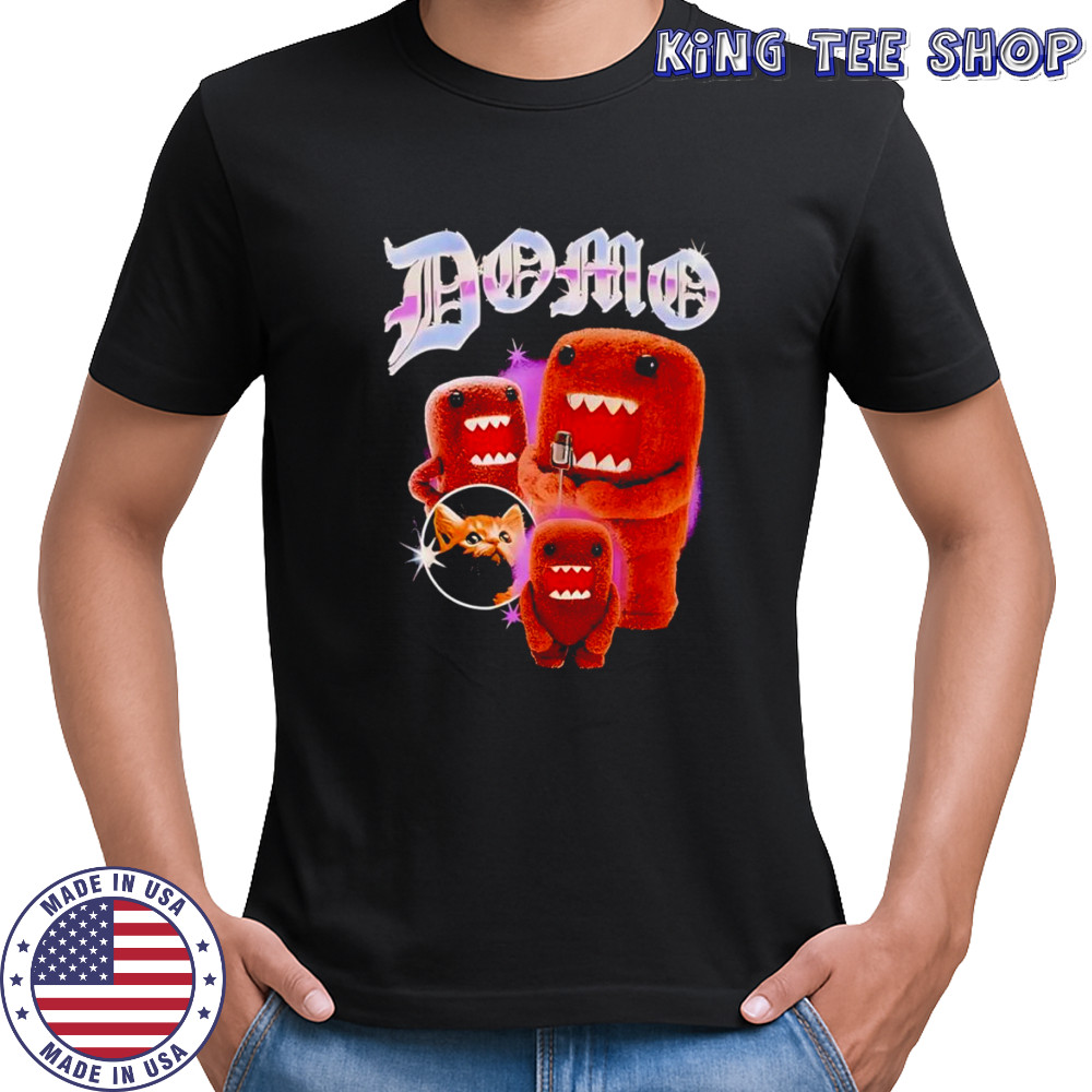 Domo kitten graphic shirt