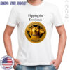 Dowge flipping the DowJones coin shirt