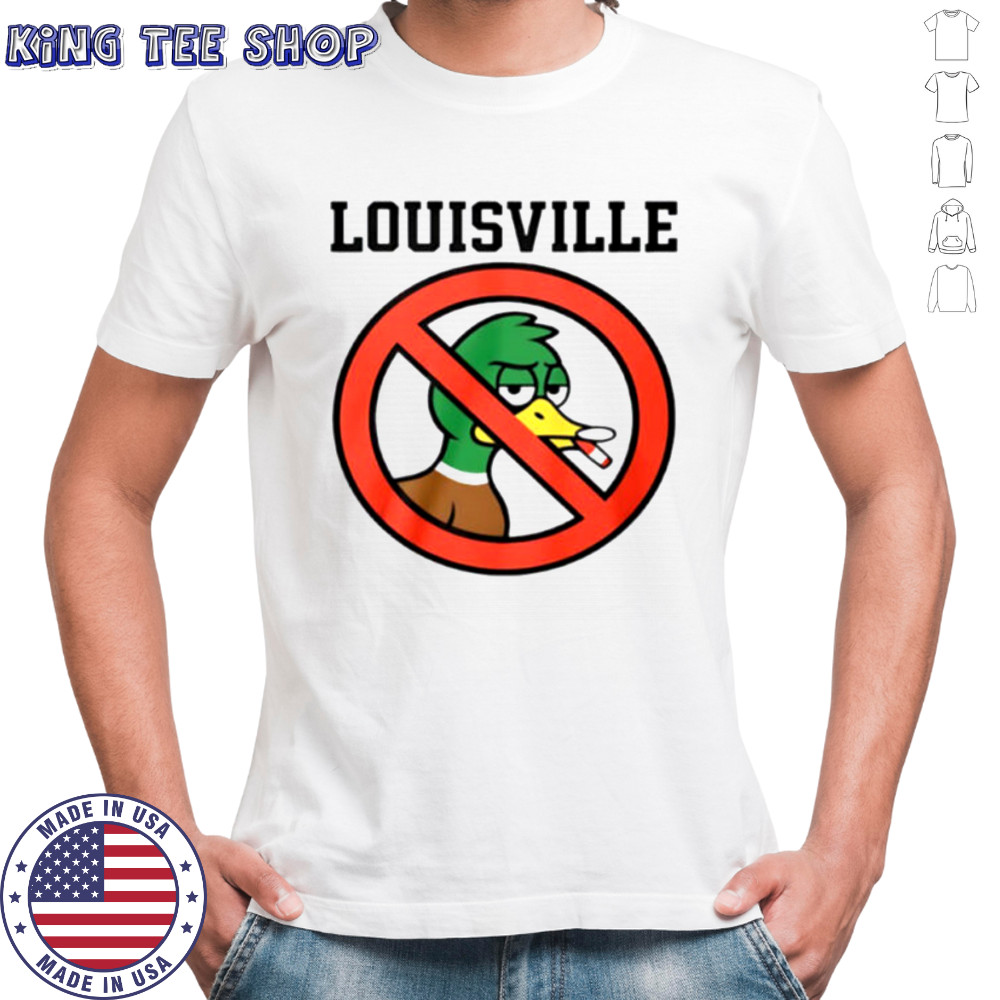 Duck Louisville no smoking shirt