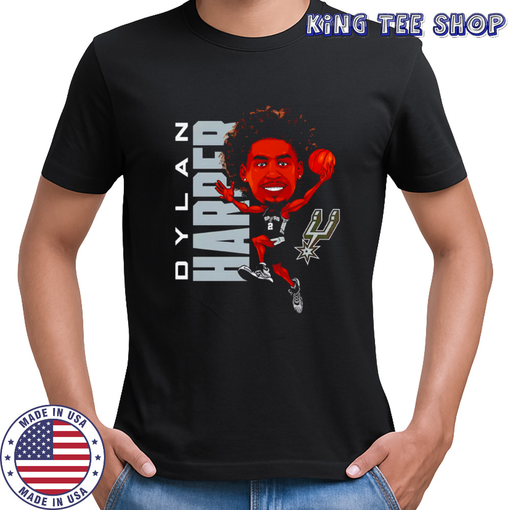 Dylan Harper San Antonio Spurs Caricature cartoon shirt