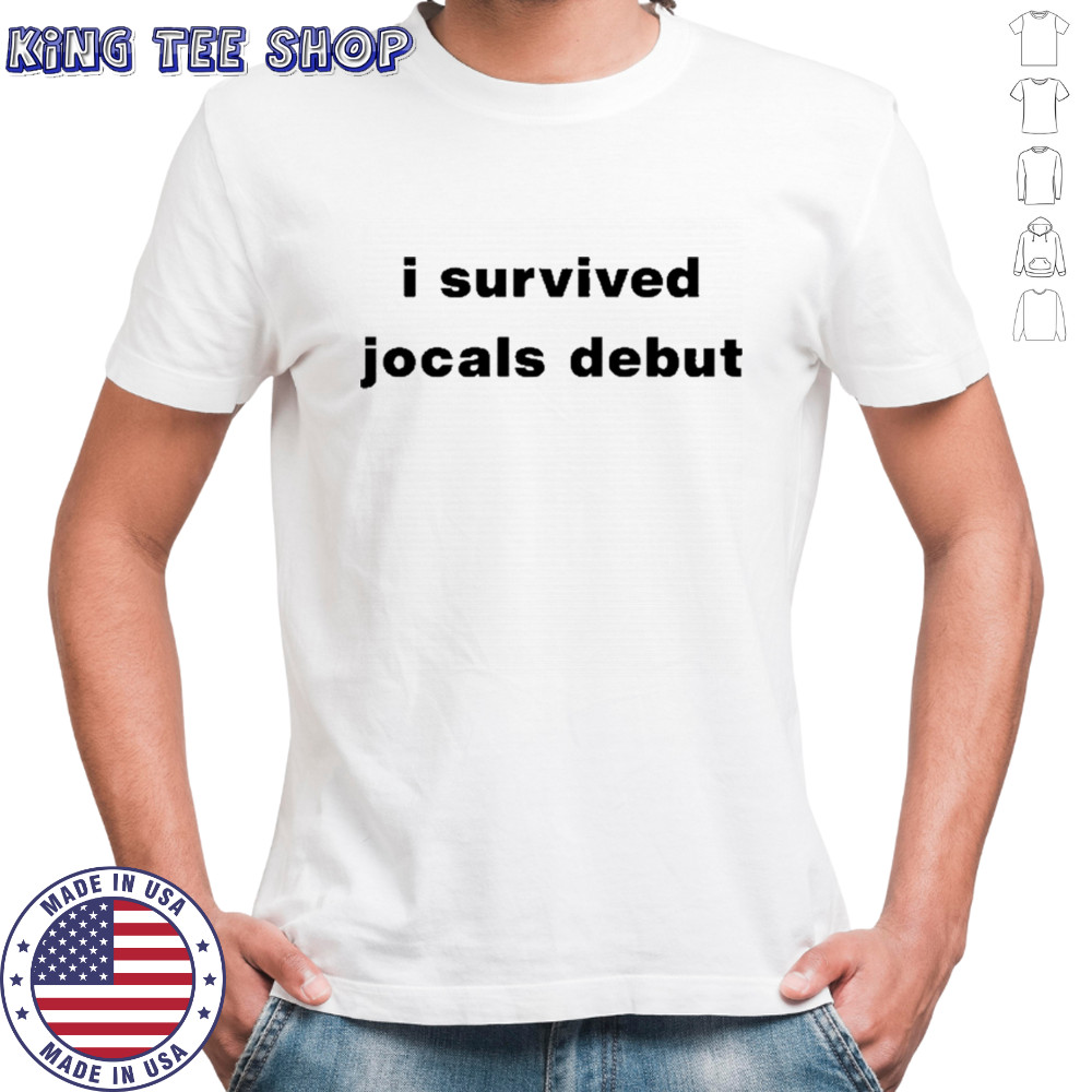 Dylan I Survived Jocals Debut T-Shirt