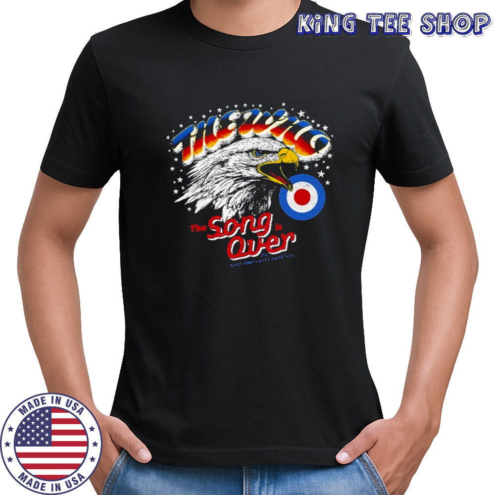 Eagle The Who North American Tour 2025 The Song Is Over Raglan Shirt