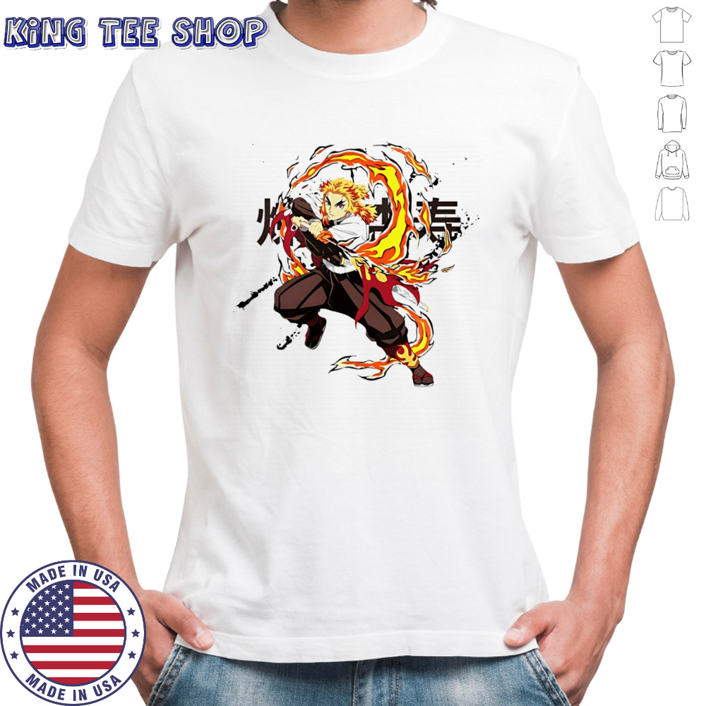 Flame Hashira Kyojuro Rengoku shirt