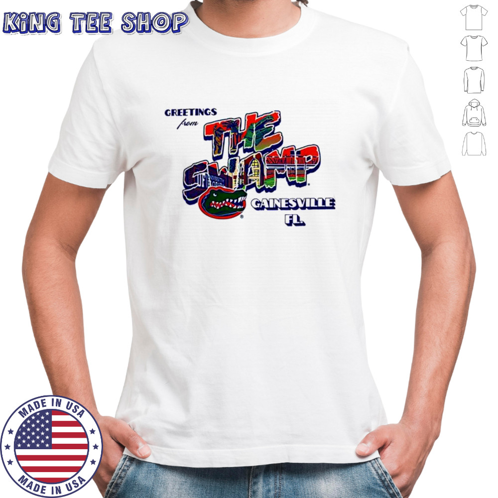Florida Gators Hyper Local Swamp Postcard shirt