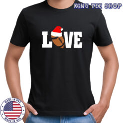 Football love Christmas holiday shirt