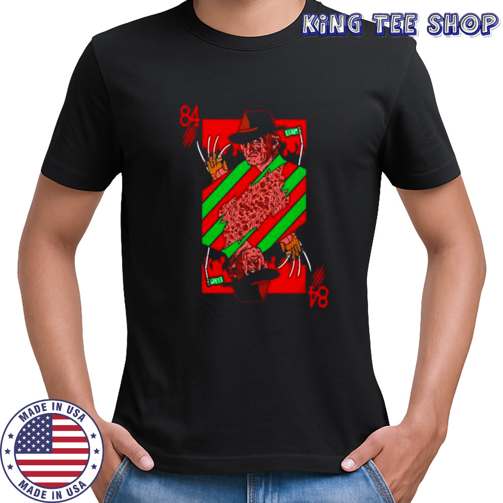 Freddy 84 horror halloween shirt