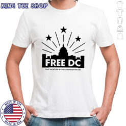 Free DC Statehood Washington DC Equality And Justice T-Shirt